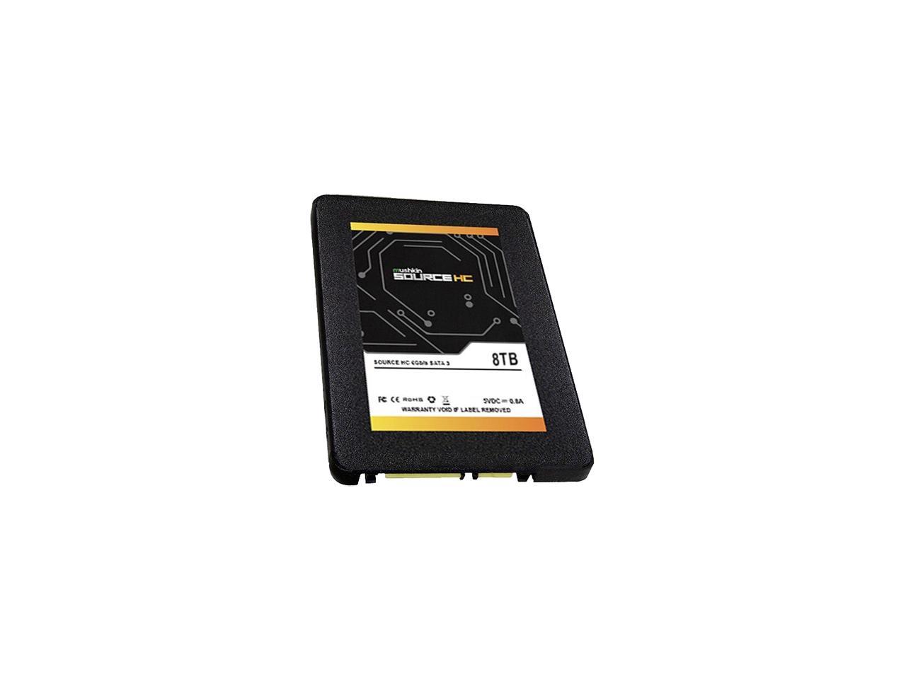 Mushkin Enhanced SOURCE HC 2.5" 8TB SATA III 3D TLC Internal Solid State Drive (SSD) MKNSSDHC8TB
