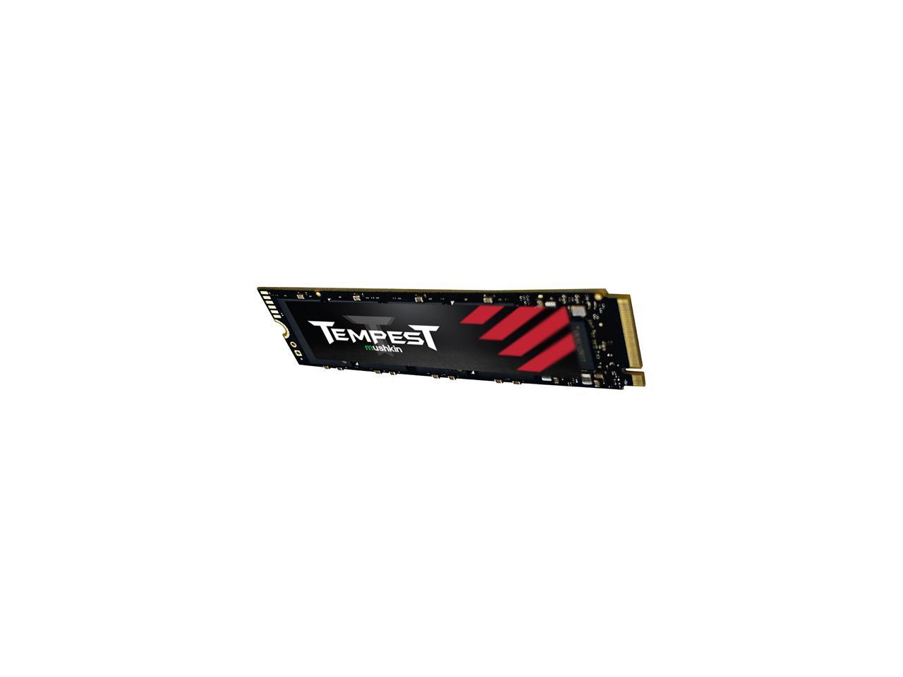 Mushkin Tempest 1TB PCIe Gen3 x4 NVMe 1.4 M.2 (2280) Internal SSD - Up to 3,300MBs – MKNSSDTS1TB-D8
