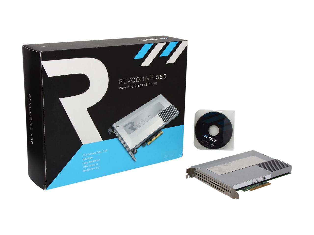 OCZ RevoDrive 350 Series PCI-E 240GB PCI-Express 2.0 x8 MLC Internal Solid State Drive (SSD) RVD350-FHPX28-240G