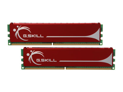 G.SKILL 2GB (2 x 1GB) 240-Pin DDR2 SDRAM DDR2 800 (PC2 6400) Dual Channel Kit Desktop Memory Model F2-6400CL5D-2GBNQ