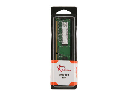 G.SKILL 1GB 240-Pin DDR2 SDRAM DDR2 800 (PC2 6400) Desktop Memory Model F2-6400CL5S-1GBNT