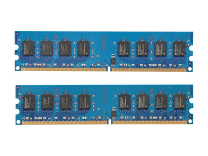 G.SKILL 4GB (2 x 2GB) 240-Pin DDR2 SDRAM DDR2 800 (PC2 6400) Dual Channel Kit Desktop Memory Model F2-6400CL5D-4GBNT