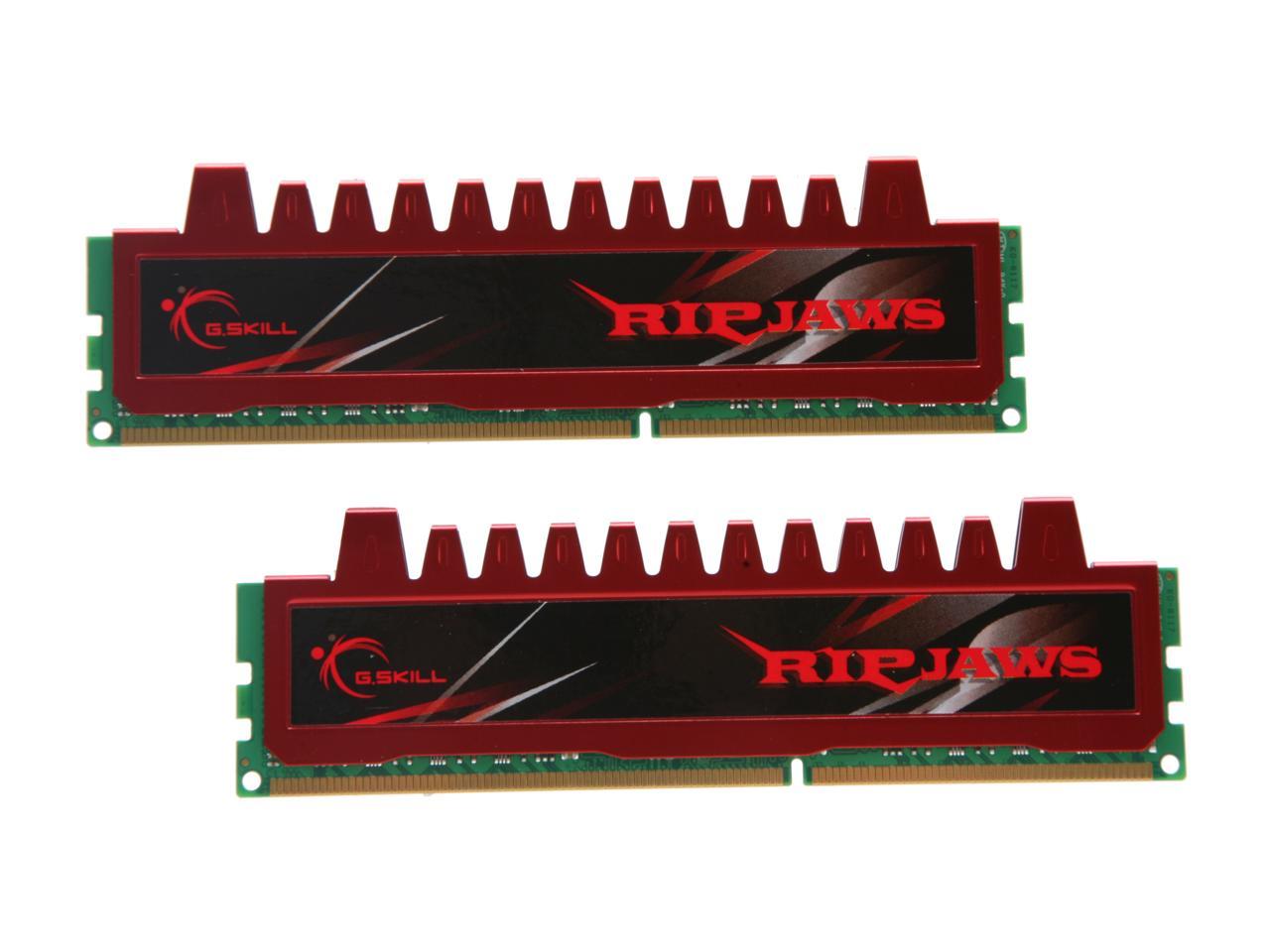 G.SKILL Ripjaws Series 8GB (2 x 4GB) 240-Pin DDR3 SDRAM DDR3 1066 (PC3 8500) Desktop Memory Model F3-8500CL7D-8GBRL