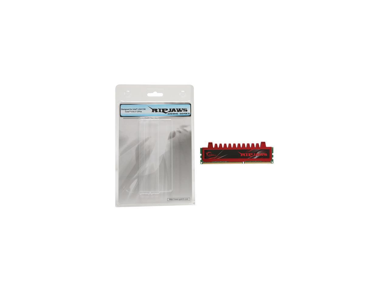 G.SKILL Ripjaws Series 4GB 240-Pin DDR3 SDRAM DDR3 1600 (PC3 12800) Desktop Memory Model F3-12800CL9S-4GBRL
