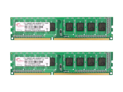 G.SKILL NS 4GB (2 x 2GB) 240-Pin DDR3 SDRAM DDR3 1333 (PC3 10600) Desktop Memory Model F3-10600CL9D-4GBNS