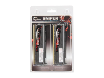 G.SKILL Sniper Series 8GB (2 x 4GB) 240-Pin DDR3 SDRAM DDR3 1600 (PC3 12800) Desktop Memory Model F3-12800CL9D-8GBSR