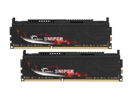 G.SKILL Sniper 8GB (2 x 4GB) 240-Pin DDR3 SDRAM DDR3 1333 (PC3 10666) Desktop Memory Model F3-10666CL9D-8GBSR