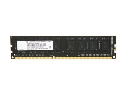 G.SKILL Value Series 4GB 240-Pin DDR3 SDRAM DDR3 1333 (PC3 10600) Desktop Memory Model F3-10600CL9S-4GBNT