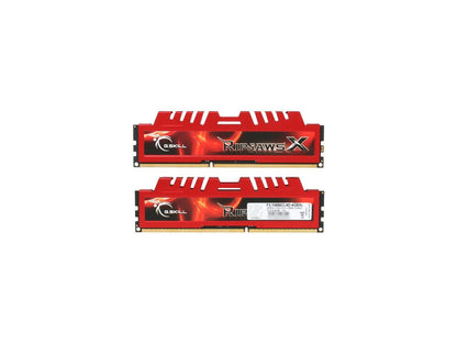 G.SKILL Ripjaws X Series 4GB (2 x 2GB) 240-Pin DDR3 SDRAM DDR3 1333 (PC3 10666) Desktop Memory Model F3-10666CL9D-4GBXL