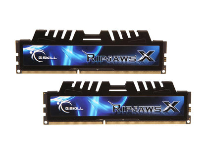 G.SKILL Ripjaws X Series 8GB (2 x 4GB) 240-Pin DDR3 SDRAM DDR3 1333 (PC3 10666) Desktop Memory Model F3-10666CL7D-8GBXH