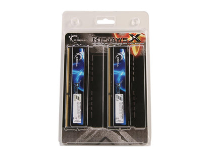 G.SKILL Ripjaws X Series 8GB (2 x 4GB) 240-Pin DDR3 SDRAM DDR3 1333 (PC3 10666) Desktop Memory Model F3-10666CL7D-8GBXH