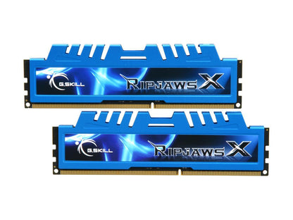 G.SKILL Ripjaws X Series 8GB (2 x 4GB) 240-Pin DDR3 SDRAM DDR3 1600 (PC3 12800) Desktop Memory Model F3-12800CL8D-8GBXM