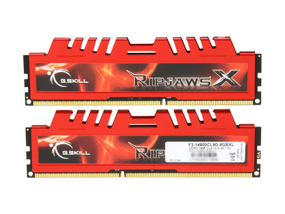 G.SKILL Ripjaws X Series 8GB (2 x 4GB) 240-Pin DDR3 SDRAM DDR3 1866 (PC3 14900) Desktop Memory Model F3-14900CL9D-8GBXL
