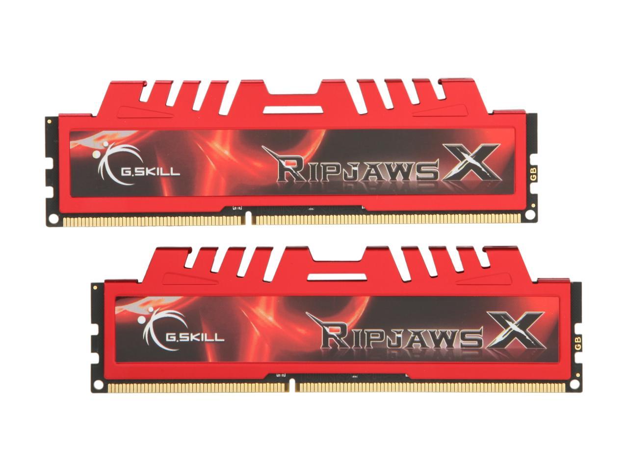 G.SKILL Ripjaws X Series 8GB (2 x 4GB) 240-Pin DDR3 SDRAM DDR3 2133 (PC3 17000) Desktop Memory Model F3-17000CL11D-8GBXL