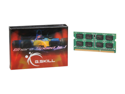 G.SKILL 4GB 204-Pin DDR3 SO-DIMM DDR3 1600 (PC3 12800) Laptop Memory Model F3-12800CL9S-4GBSQ