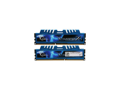 G.SKILL Ripjaws X Series 8GB (2 x 4GB) 240-Pin DDR3 SDRAM DDR3L 1600 (PC3L 12800) Low Voltage Desktop Memory Model F3-12800CL9D-8GBXM