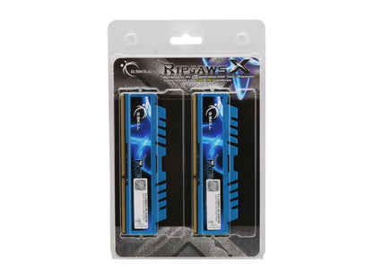 G.SKILL Ripjaws X Series 8GB (2 x 4GB) 240-Pin DDR3 SDRAM DDR3L 1600 (PC3L 12800) Low Voltage Desktop Memory Model F3-12800CL9D-8GBXM
