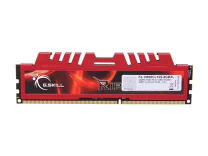 G.SKILL Ripjaws X Series 8GB 240-Pin DDR3 SDRAM DDR3 1600 (PC3 12800) Desktop Memory Model F3-12800CL10S-8GBXL