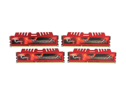 G.SKILL Ripjaws X Series 8GB (4 x 2GB) 240-Pin DDR3 SDRAM DDR3 1333 (PC3 10666) Desktop Memory Model F3-10666CL9Q-8GBXL