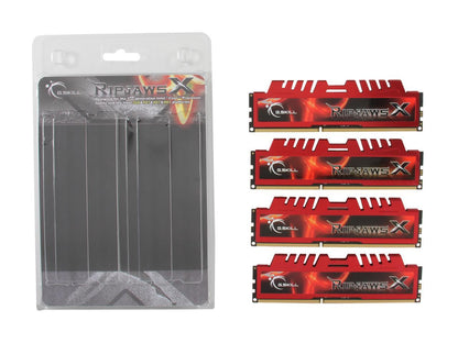 G.SKILL Ripjaws X Series 8GB (4 x 2GB) 240-Pin DDR3 SDRAM DDR3 1333 (PC3 10666) Desktop Memory Model F3-10666CL9Q-8GBXL