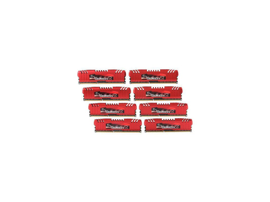G.SKILL Ripjaws Z Series 32GB (8 x 4GB) 240-Pin DDR3 SDRAM DDR3 1600 (PC3 12800) Desktop Memory Model F3-12800CL9Q2-32GBZL