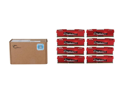 G.SKILL Ripjaws Z Series 32GB (8 x 4GB) 240-Pin DDR3 SDRAM DDR3 1600 (PC3 12800) Desktop Memory Model F3-12800CL9Q2-32GBZL