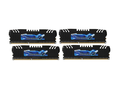 G.SKILL Ripjaws Z Series 16GB (4 x 4GB) 240-Pin DDR3 SDRAM DDR3 2133 (PC3 17000) Desktop Memory Model F3-17000CL9Q-16GBZH