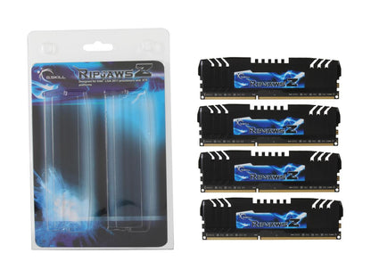 G.SKILL Ripjaws Z Series 16GB (4 x 4GB) 240-Pin DDR3 SDRAM DDR3 2133 (PC3 17000) Desktop Memory Model F3-17000CL9Q-16GBZH