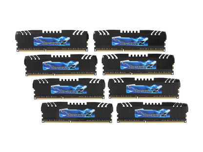 G.SKILL Ripjaws Z Series 32GB (8 x 4GB) 240-Pin DDR3 SDRAM DDR3 2133 (PC3 17000) Desktop Memory Model F3-17000CL9Q2-32GBZH