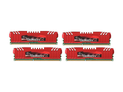 G.SKILL Ripjaws Z Series 32GB (4 x 8GB) 240-Pin DDR3 SDRAM DDR3 1600 (PC3 12800) Desktop Memory Model F3-12800CL10Q-32GBZL