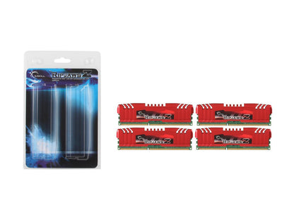 G.SKILL Ripjaws Z Series 32GB (4 x 8GB) 240-Pin DDR3 SDRAM DDR3 1600 (PC3 12800) Desktop Memory Model F3-12800CL10Q-32GBZL