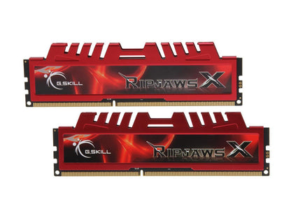 G.SKILL Ripjaws X Series 16GB (2 x 8GB) 240-Pin DDR3 SDRAM DDR3 1866 (PC3 14900) Desktop Memory Model F3-14900CL10D-16GBXL