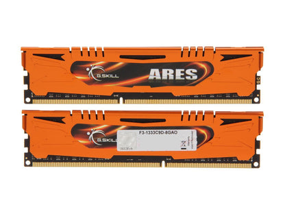 G.SKILL Ares Series 8GB (2 x 4GB) 240-Pin DDR3 SDRAM DDR3 1333 (PC3 10666) Desktop Memory Model F3-1333C9D-8GAO