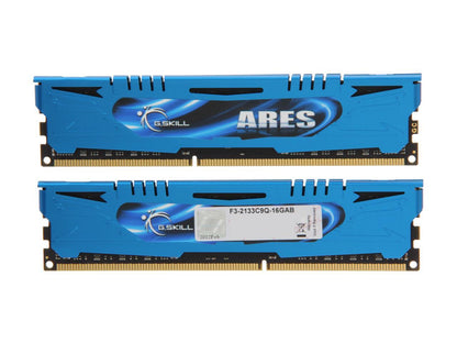 G.SKILL Ares Series 16GB (4 x 4GB) 240-Pin DDR3 SDRAM DDR3 2133 (PC3 17000) Desktop Memory Model F3-2133C9Q-16GAB