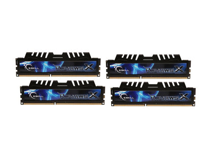 G.SKILL Ripjaws X Series 32GB (4 x 8GB) 240-Pin DDR3 SDRAM DDR3 2133 (PC3 17000) Desktop Memory Model F3-2133C9Q-32GXH