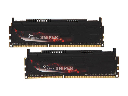 G.SKILL Sniper Gaming Series 16GB (2 x 8GB) 240-Pin DDR3 SDRAM DDR3 1600 (PC3 12800) Desktop Memory Model F3-1600C9D-16GSR