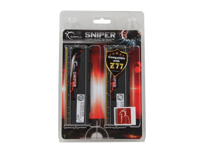 G.SKILL Sniper Gaming Series 16GB (2 x 8GB) 240-Pin DDR3 SDRAM DDR3 1600 (PC3 12800) Desktop Memory Model F3-1600C9D-16GSR
