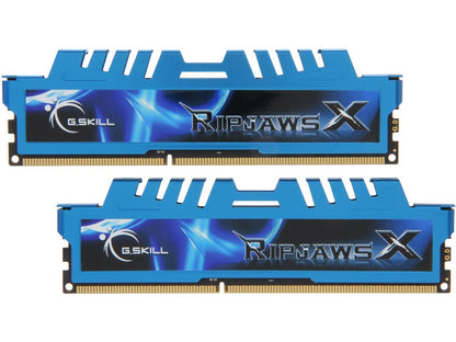G.SKILL Ripjaws X Series 8GB (2 x 4GB) 240-Pin DDR3 SDRAM DDR3 2133 (PC3 17000) Desktop Memory Model F3-2133C10D-8GXM