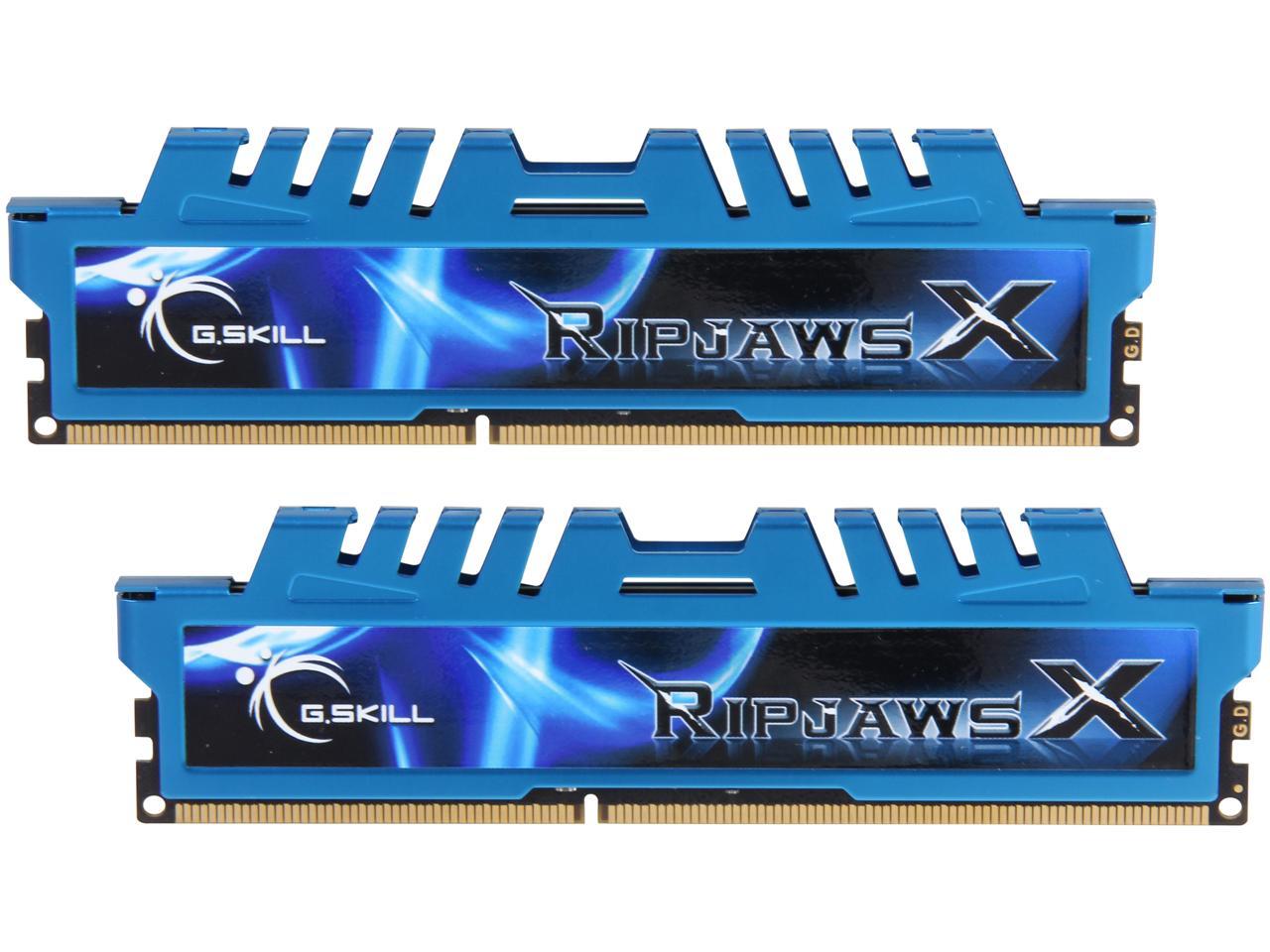 G.SKILL Ripjaws X Series 16GB (2 x 8GB) 240-Pin DDR3 SDRAM DDR3 2133 (PC3 17000) Desktop Memory Model F3-2133C10D-16GXM