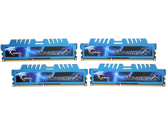 G.SKILL Ripjaws X Series 32GB (4 x 8GB) 240-Pin DDR3 SDRAM DDR3 2133 (PC3 17000) Desktop Memory Model F3-2133C10Q-32GXM