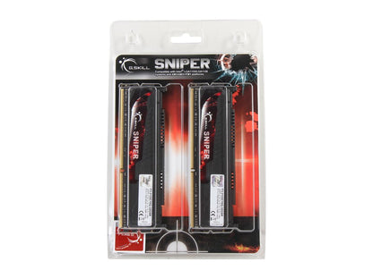 G.SKILL Sniper Series 32GB (4 x 8GB) 240-Pin DDR3 SDRAM DDR3 2133 (PC3 17000) Desktop Memory Model F3-2133C10Q-32GSR