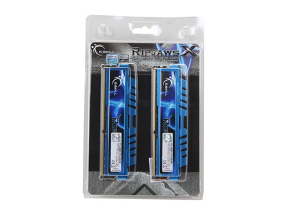 G.SKILL Ripjaws X Series 8GB (2 x 4GB) 240-Pin DDR3 SDRAM DDR3 2400 (PC3 19200) Desktop Memory Model F3-2400C11D-8GXM