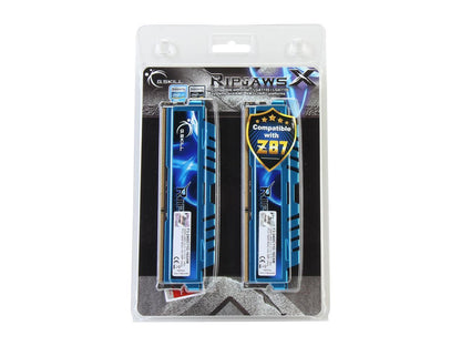 G.SKILL Ripjaws X Series 16GB (2 x 8GB) 240-Pin DDR3 SDRAM DDR3 2400 (PC3 19200) Desktop Memory Model F3-2400C11D-16GXM