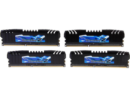 G.SKILL Ripjaws Z Series 16GB (4 x 4GB) 240-Pin DDR3 SDRAM DDR3 2133 (PC3 17000) Desktop Memory Model F3-2133C9Q-16GZH