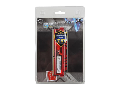 G.SKILL Ripjaws X Series 4GB 240-Pin DDR3 SDRAM DDR3 1600 (PC3 12800) Desktop Memory Model F3-12800CL9S-4GBXL