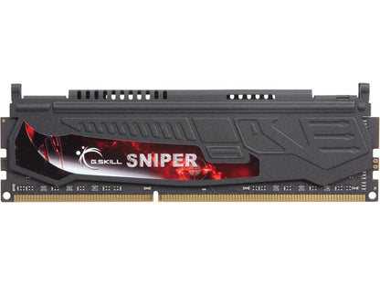 G.SKILL Sniper Series 8GB 240-Pin DDR3 SDRAM DDR3 1600 (PC3 12800) Desktop Memory Model F3-1600C9S-8GSR