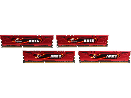 G.SKILL Ares Series 32GB (4 x 8GB) 240-Pin DDR3 SDRAM DDR3 2133 (PC3 17000) Desktop Memory Model F3-2133C11Q-32GAR