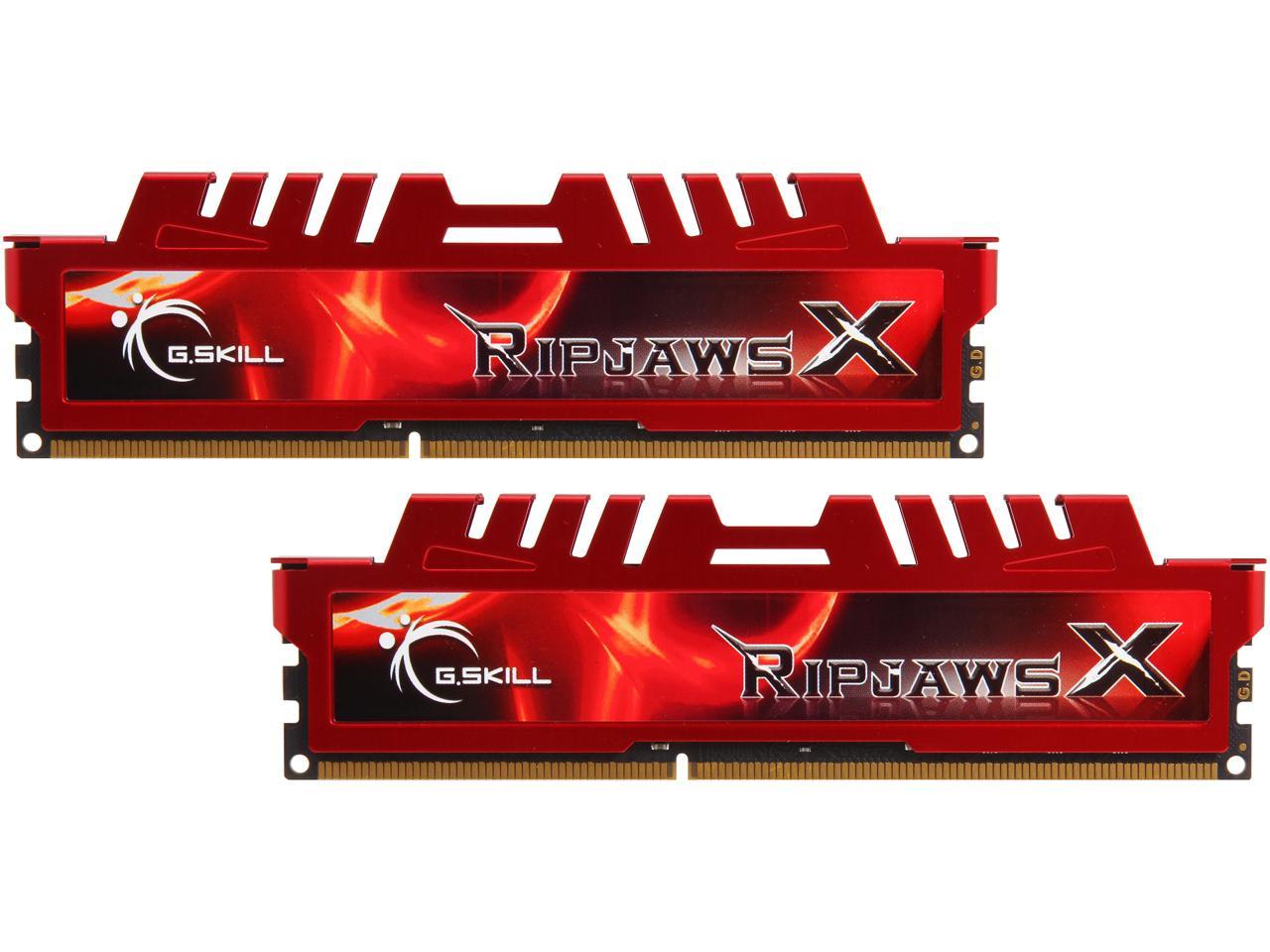 G.SKILL Ripjaws X Series 16GB (2 x 8GB) 240-Pin DDR3 SDRAM DDR3 2133 (PC3 17000) Desktop Memory Model F3-2133C11D-16GXL