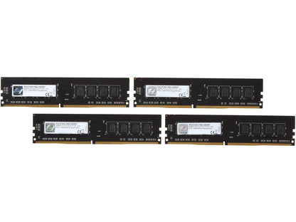 G.SKILL Value Series 32GB (4 x 8GB) 288-Pin DDR4 SDRAM DDR4 2133 (PC4 17000) Desktop Memory Model F4-2133C15Q-32GNT