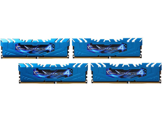 G.SKILL Ripjaws 4 Series 32GB (4 x 8GB) 288-Pin DDR4 SDRAM DDR4 2133 (PC4 17000) Desktop Memory Model F4-2133C15Q-32GRB